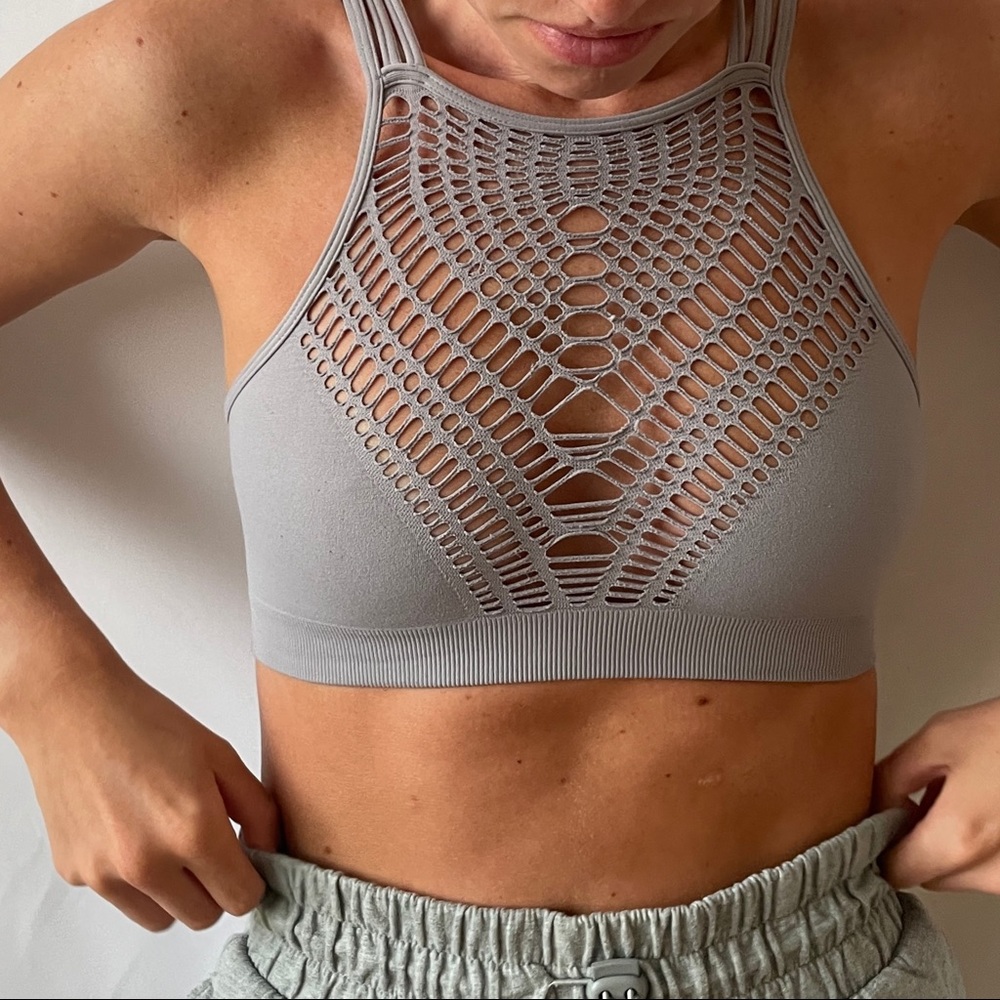 LF | Purple Netted Bralette - Picture 4 of 4